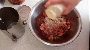 Домашняя ветчина в ветчинице...