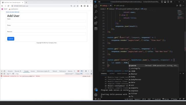 NodeJS Demystified: Unlocking Styling and Data Wizardry #109