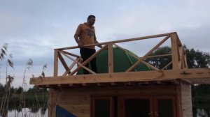 НОЧЬ НА ВОДЕ - ПЛАВАЮЩИЙ ДОМ - 6 ч - 24 часа в доме на воде