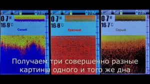 Интерпретация показаний сонара Lucky FF1108 1C