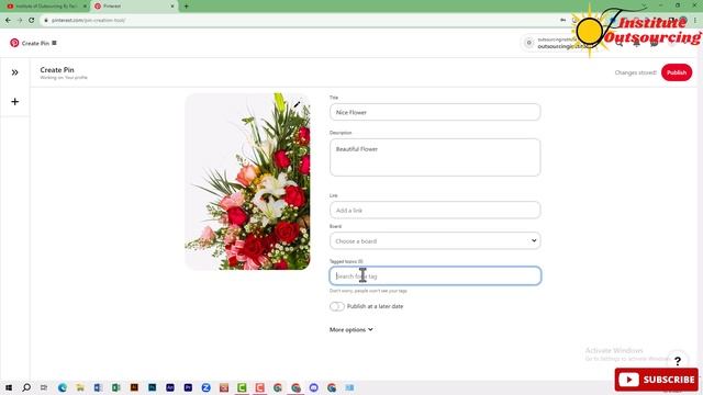 Pinterest Marketing Bangla Tutorial by Institute of Outsourcing. Pinterest Marketing Class-3
