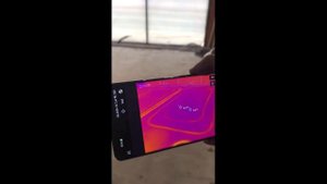 Теплый пол. Проверка тепловизором.