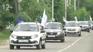 Автопробег ТГТУ встречают в Моршанске