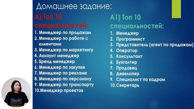 Развитие личности, 11-й класс, Ищу работу смотреть онлайн