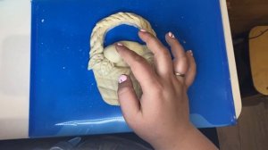 Мастер-класс - корзинка из соленого теста "Рог изобилия"