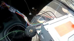 как я камеру заднего хода подсоединил к магнитоле пионер