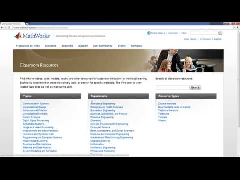 Материалы учебных курсов MATLAB