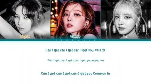 SOYEON of (G)I-DLE X WINTER of aespa X LIZ of IVE Nobody Lyrics (Color Coded Lyrics)
