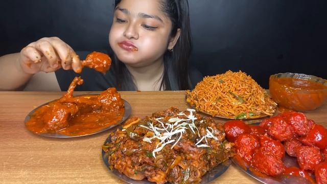 CHICKEN FRIED RICE? CHICKEN LOLLIPOP, CHICKEN SCHEZWAN NOODLES, MANCHURIAN, CHILLI CHICKEN AND EGGS
