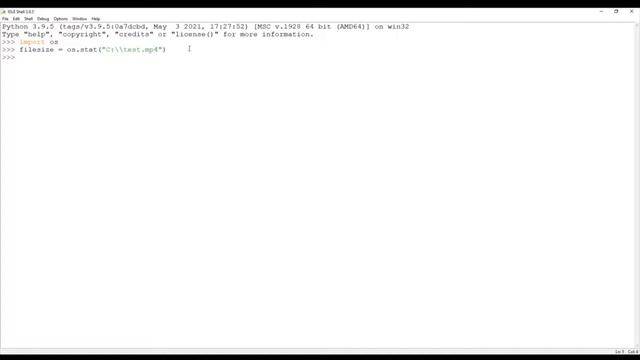 Find File Size using Python Script | Python Tutorial