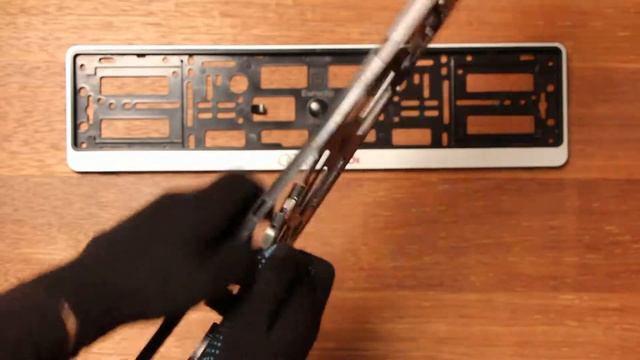 Рамки под номера с логотипом Ауди - License Frames Audi смотреть онлайн