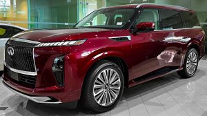 Infiniti QX80 2025 года выпуска - Ультра роскошный Большой семейный внедорожник! [4K]