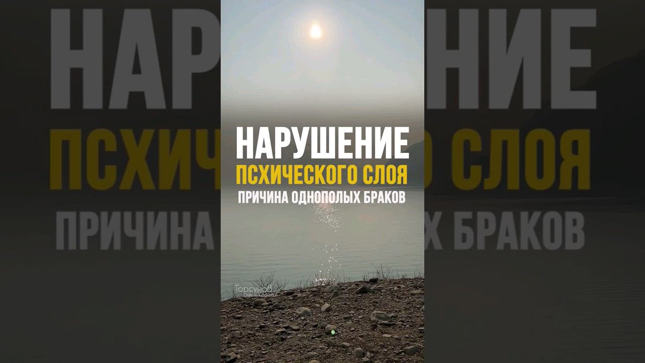 Причина однополых браков
