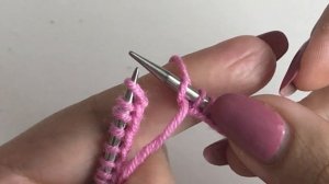 соединение изделия в круг для вязания по кругу