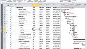 How to Insert a Progress Line in MS Project - Lesson 21