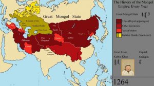 Как распалась Первая Монгольская империя?