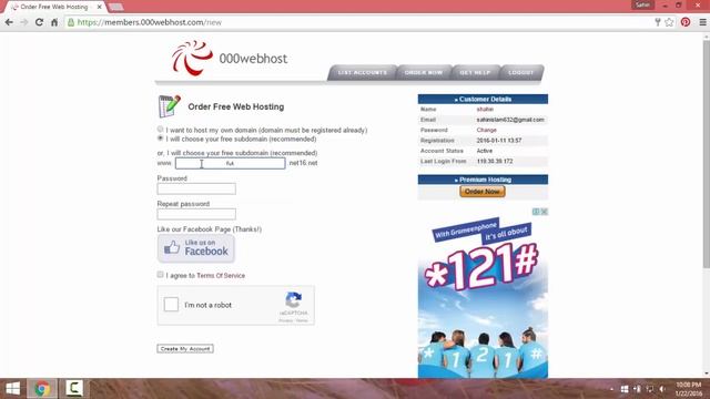 How to registration free domen hosting from 000webhost com смотреть онлайн