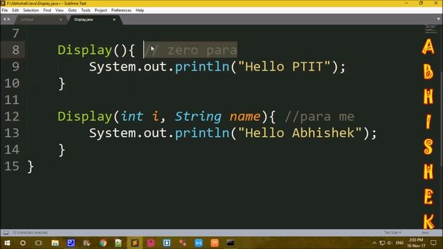 Constructors in Java in Telugu part 1 || Zero Parameterized || Kotha Abhishek смотреть онлайн
