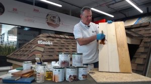 Как правильно наносить масло BIOFA на фасад. Практика