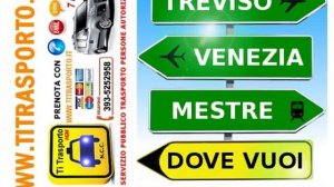 VENICE transfers from/to the airports of Venice Treviso - Mestre Train Station