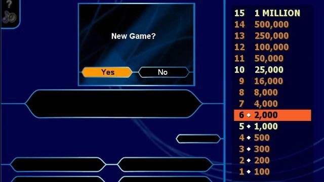 Who Wants To Be A Millionaire? Gameplay (PC Game, 2000)