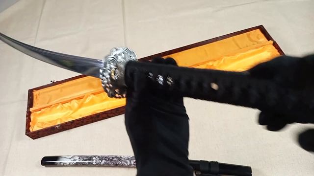 Катана Silver Dragon. Самурайский меч.