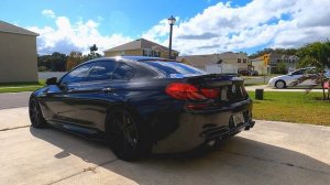 bmw 640i gran coupe exhaust sound (cold start)