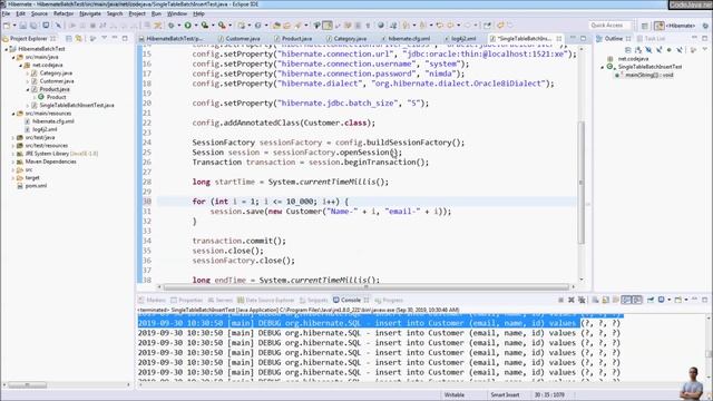 Hibernate Batch Update Howto смотреть онлайн