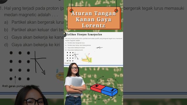 Aturan Tangan Kanan untuk Menentukan Gaya Lorentz смотреть онлайн