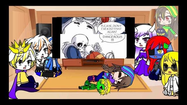 ~Undertale React To 7 Years Old~ (my First React Video)