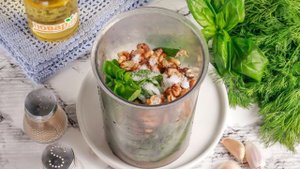 Соус из базилика на зиму