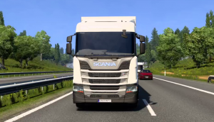 Рейс Абердин - Карлайл в Euro Truck Simulator 2.