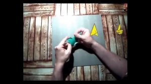 Как сделать колпак петрушки из бумаги.Мастер класс. Оригами - видео урок со схемой.