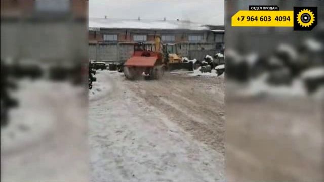 Русский Лесоповальный Трактор. ТДТ -55 , Трелевочный Укладочный, со Щитом и Отвалом. Производство Сп