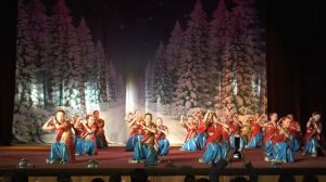 Индийский танец.  Хореографический ансамбль "Тысячелетие" руководитель Ольга  Куванова