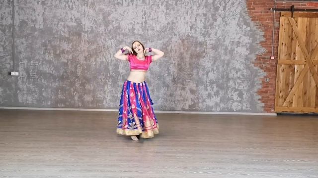 Анастасия Боровская, InDiDance – студия современного индийского танца - Ram Chahe Leela смотреть онлайн