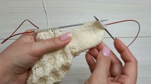 Красивые Ажурные Носки Нежность / Мастер-Класс / Носки спицами