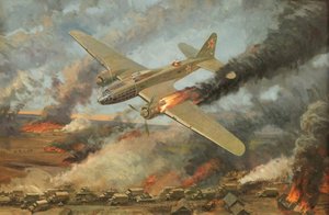 Подвиг лётчиков во время Великой Отечественной войны. Тараны вражеской техники