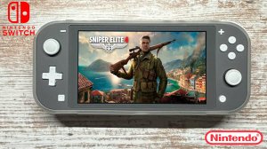 Sniper Elite 4 Nintendo Switch Lite Gameplay