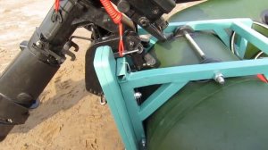 Навесной транец на лодку "Фрегат" . часть-2.