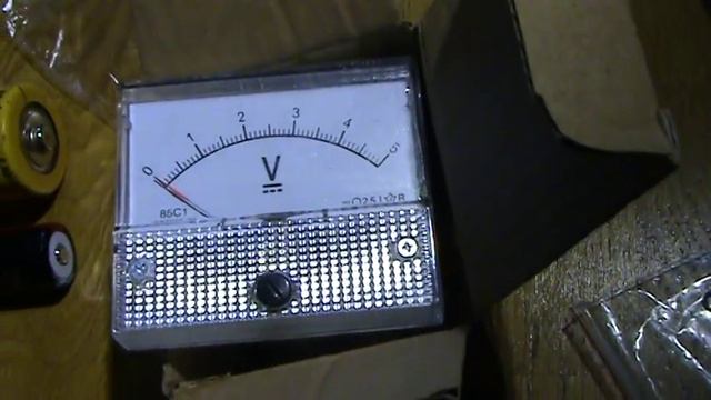 Вольтметр DC 5V для анемометра (аналоговый) смотреть онлайн