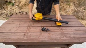 디월트 송풍기를 샀습니다 DEWALT MINI BLOWER DCE100N UNBOXING