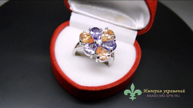 Кольцо "Шесть лепестков" - интернет магазин arabeski-spb.ru смотреть онлайн