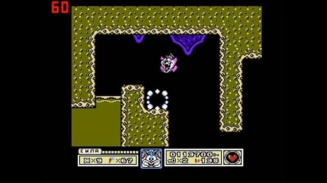 Видеопрохождение и обзор Tiny Toon Adventures(Тини Тун)Nes,Dendy.