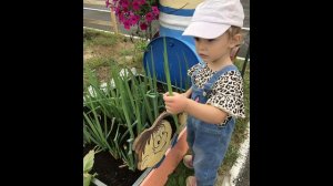 В огороде растут