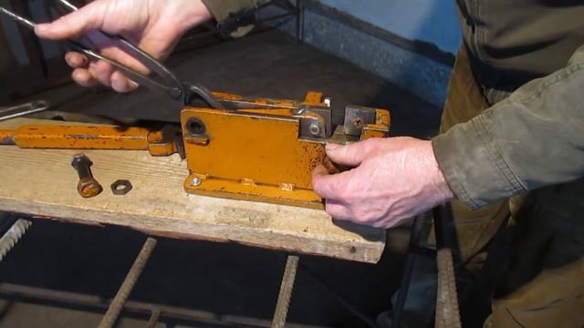 Ручной станок для рубки металла