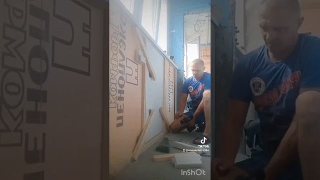 Время не теряем, работы много, утепление балкона смотреть онлайн