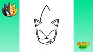 How to DRAW SUPER SONIC vs DARK SONIC easy - Sonic the Hedgehog