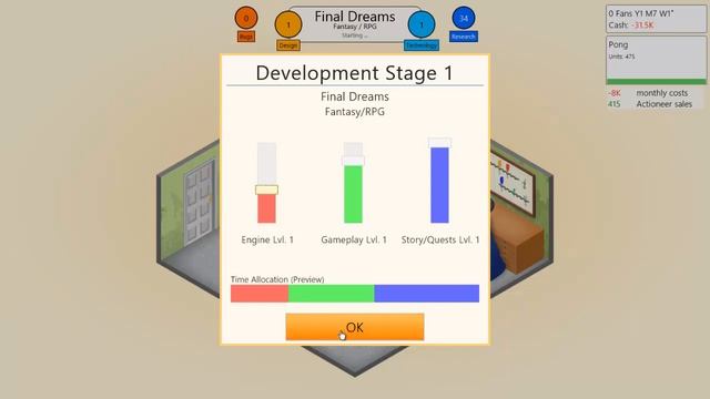 Game dev tycoon дизайн и технологии