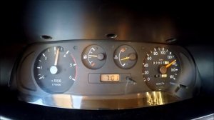 Nissan Terrano 2.7 TDi acceleration 0-160 km/h